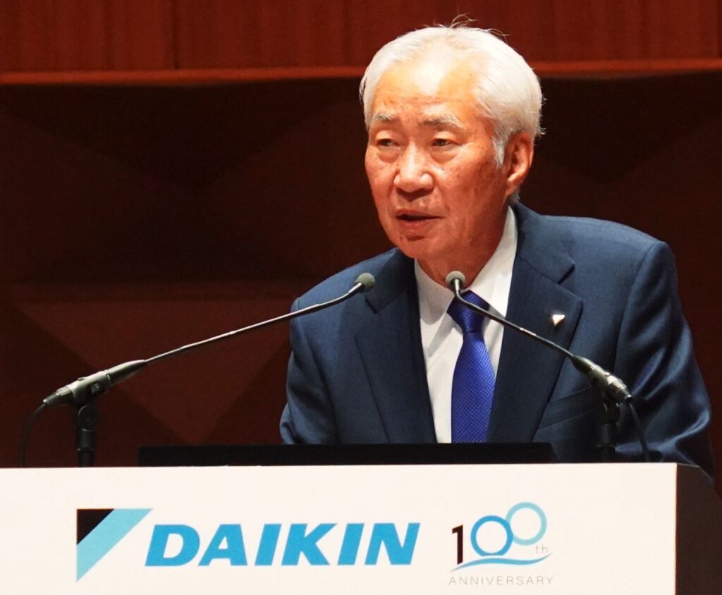 Masanori Togawa, Präsident und CEO von Daikin Industries. Bild: Daikin