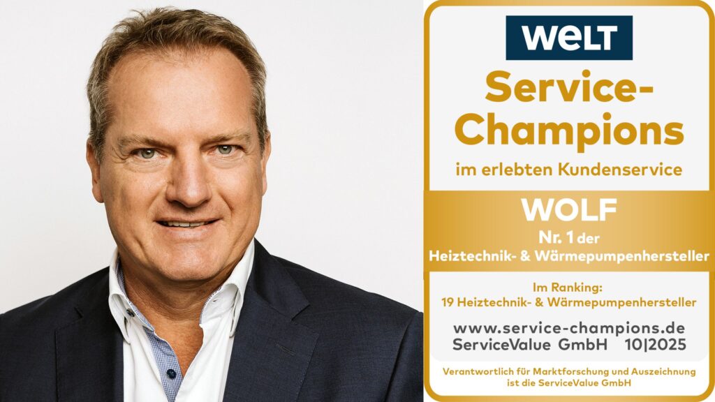 Robert Hiesbauer, Bereichsleiter Service, freut sich über das zum fünften Mal in Folge errungene Gold-Siegel. Bild: Wolf