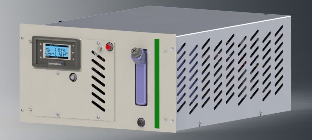 Im kompakten 19-Zoll-Einschubformat liefert der Pro300.chiller präzise Temperierung für sensible Anwendungen. Bild: Technotrans